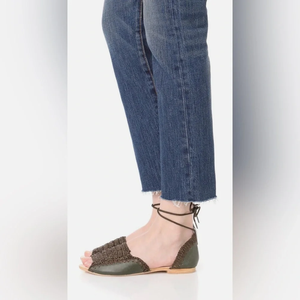 Free People Beaumont woven flat sandals 39 - Picture 2 of 14